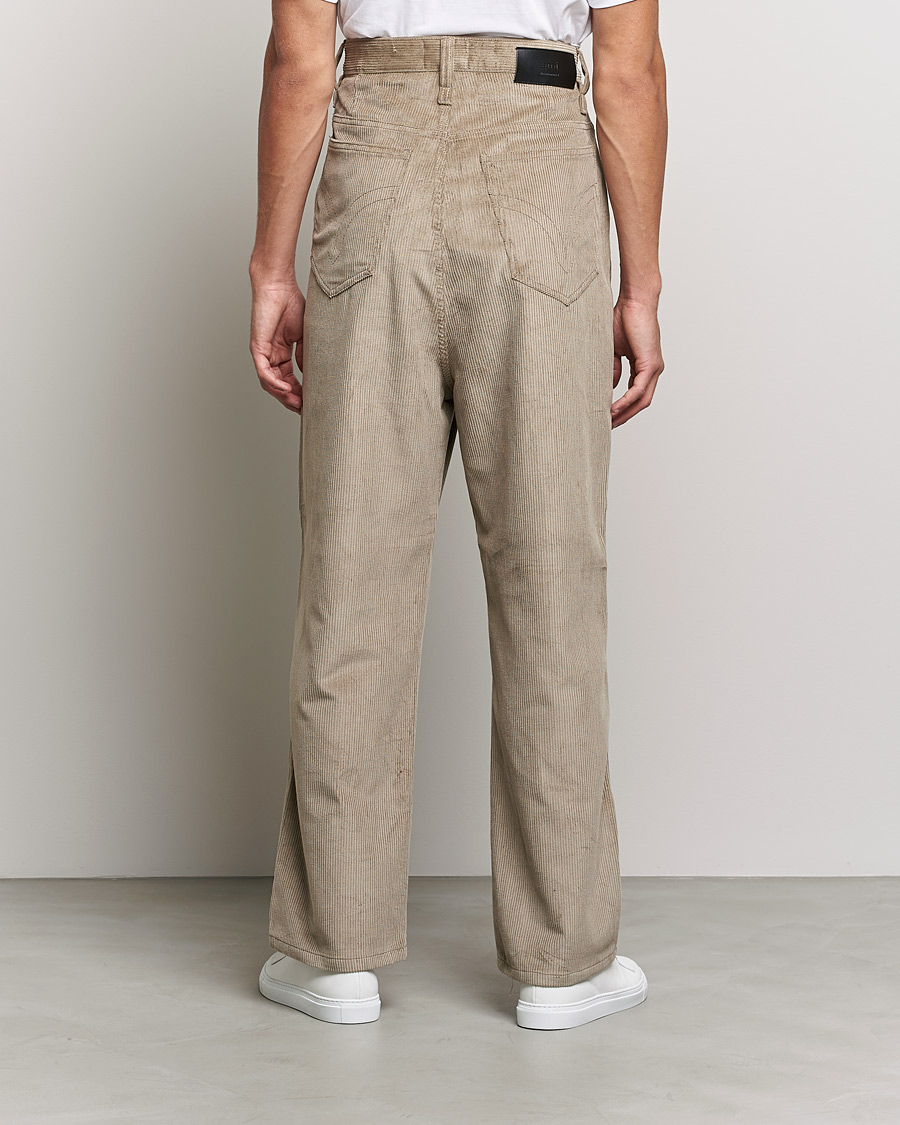 Men | Trousers | AMI | Alex Corduroy Trousers Beige