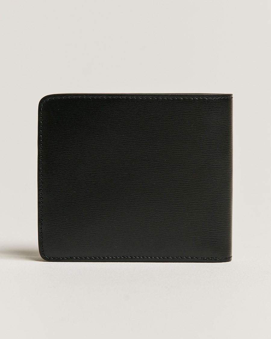 Men | Wallets | AMI | Tonal Heart Logo Wallet Black