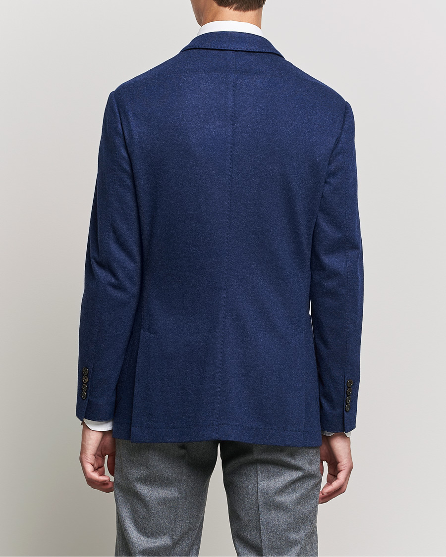 Men | Blazers | Brunello Cucinelli | Cashmere Jersey Jacket Dark Blue