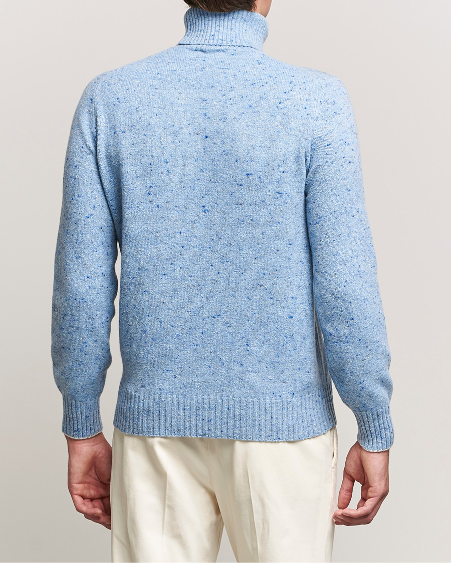 Men | Sweaters & Knitwear | Brunello Cucinelli | Cashmere Blend Rollneck Light Blue
