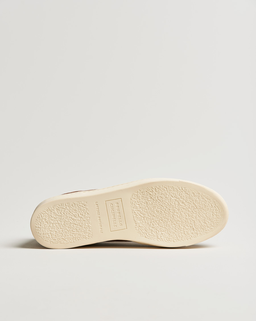 Men | Brunello Cucinelli Low Sneaker Brown Suede | Brunello Cucinelli | Low Sneaker Brown Suede