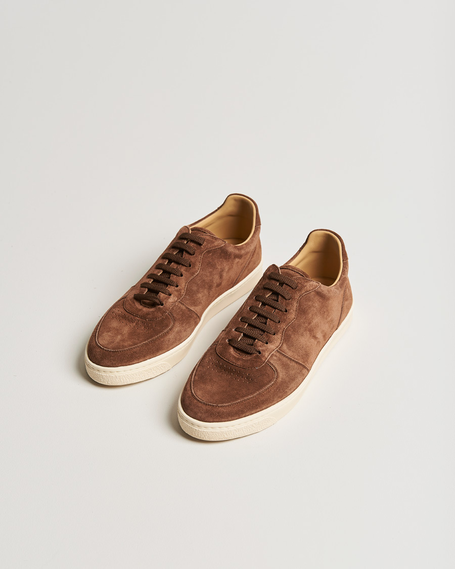 Men | Brunello Cucinelli Low Sneaker Brown Suede | Brunello Cucinelli | Low Sneaker Brown Suede