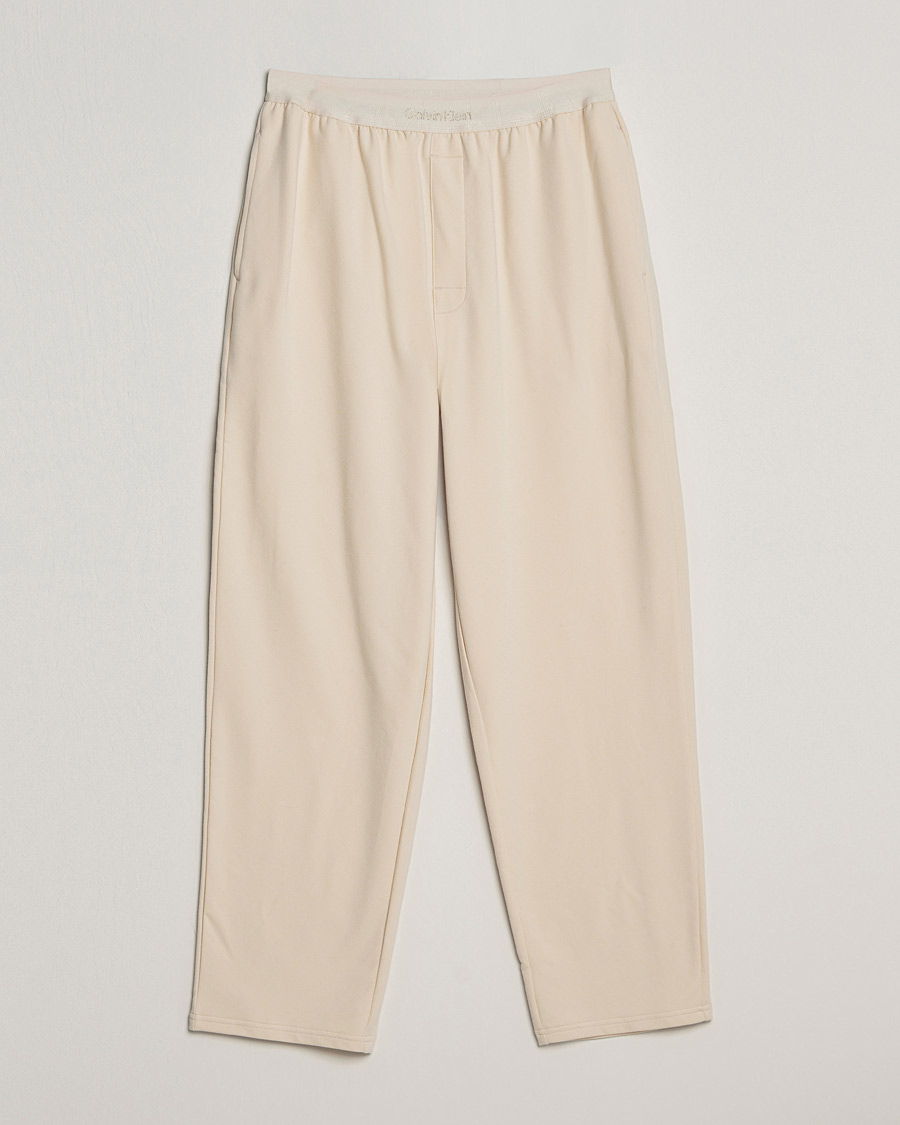 Men | Trousers | Calvin Klein | Loungewear Sweatpants Tapioca Beige