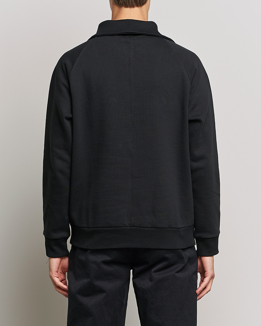 Men | Sweaters & Knitwear | Calvin Klein | Heavy Fleece Half Zip Sweater Black