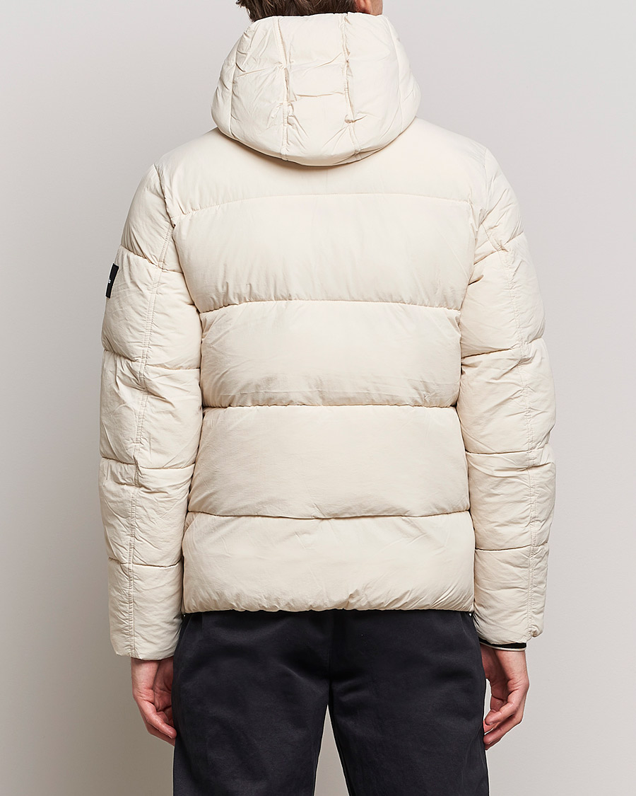 Men | Coats & Jackets | Calvin Klein | Crinkle Nylon Puffer Jacket Stony Beige