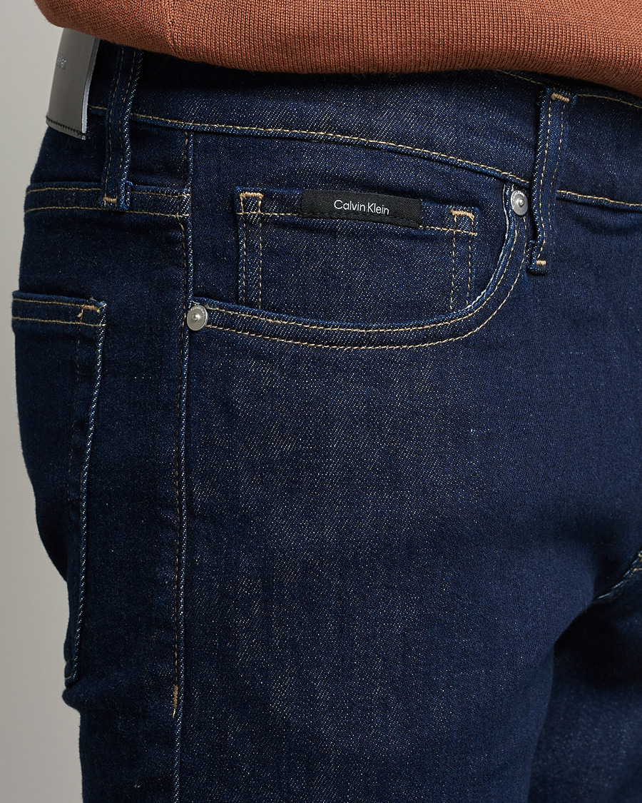 Men | Jeans | Calvin Klein | Slim Lewis Stretch Jeans Rinse
