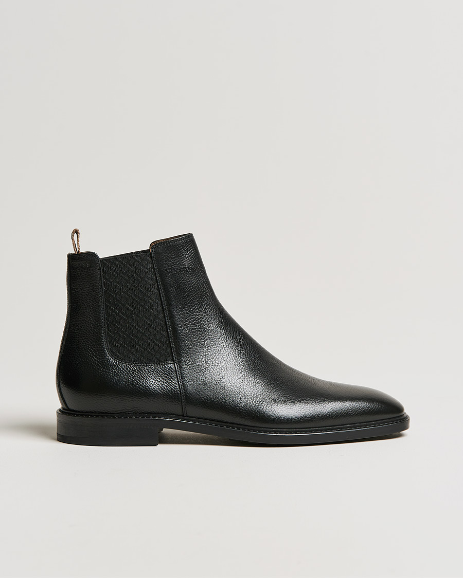 Men | Winter shoes | BOSS | Lisbon Leather Chelsea Boots Black