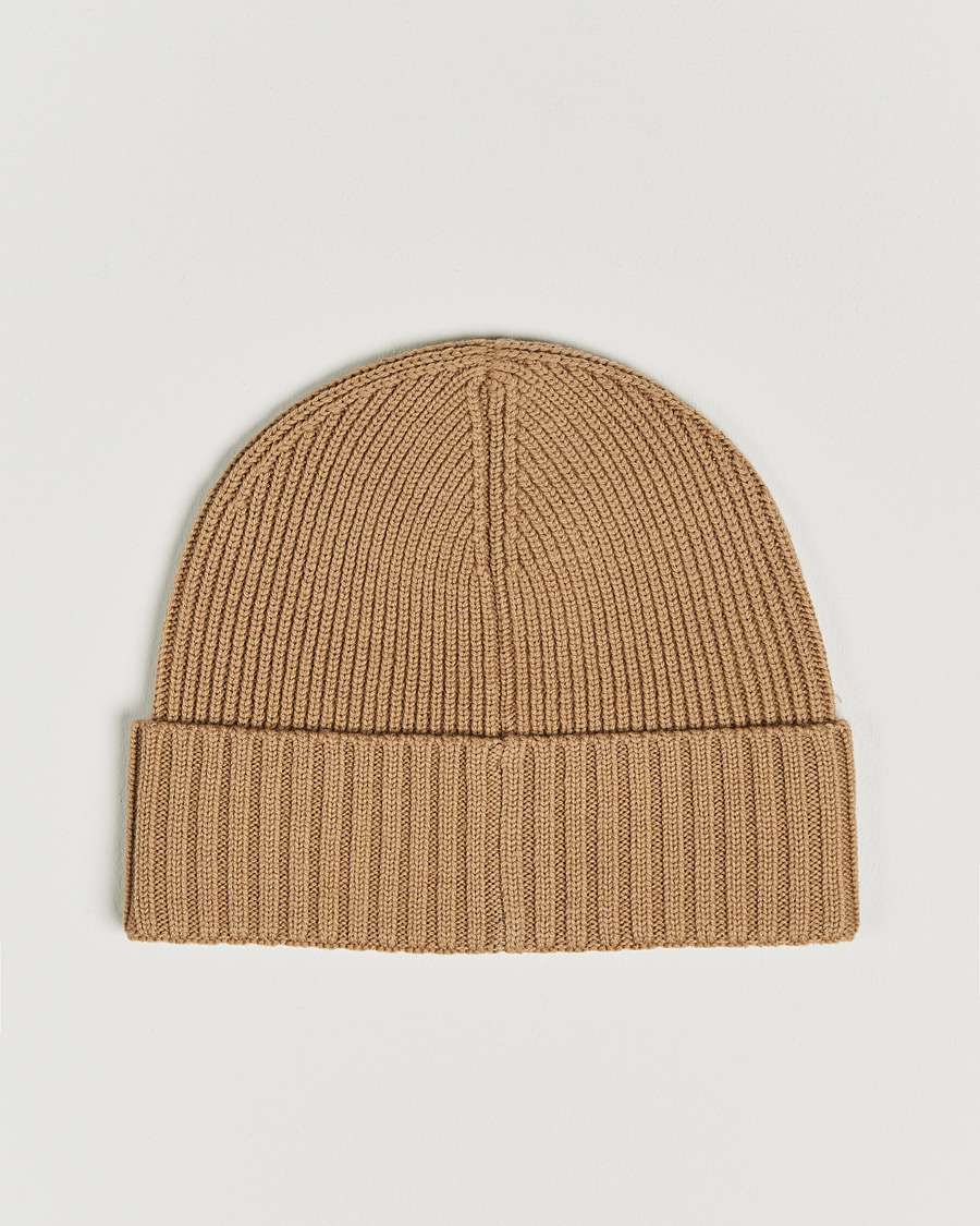 Men | Fati Beanie Medium Beige | BOSS BLACK | Fati Beanie Medium Beige