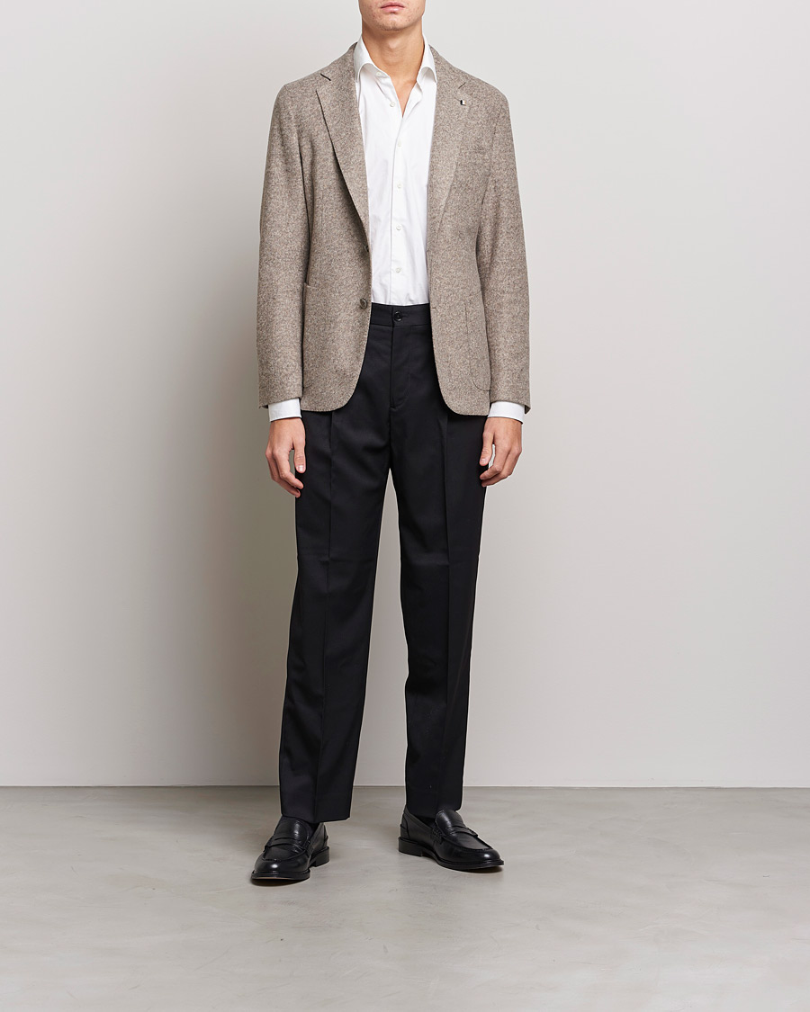 Men | Blazers | BOSS | Hanry Wool Patch Pocket Blazer Medium Beige