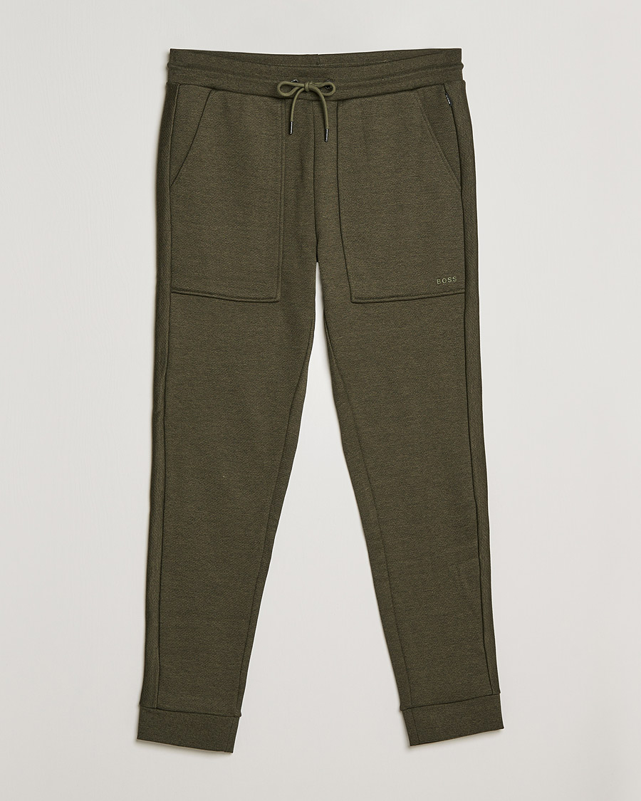 Men |  | BOSS | Lamont Drawstring Trousers Open Green