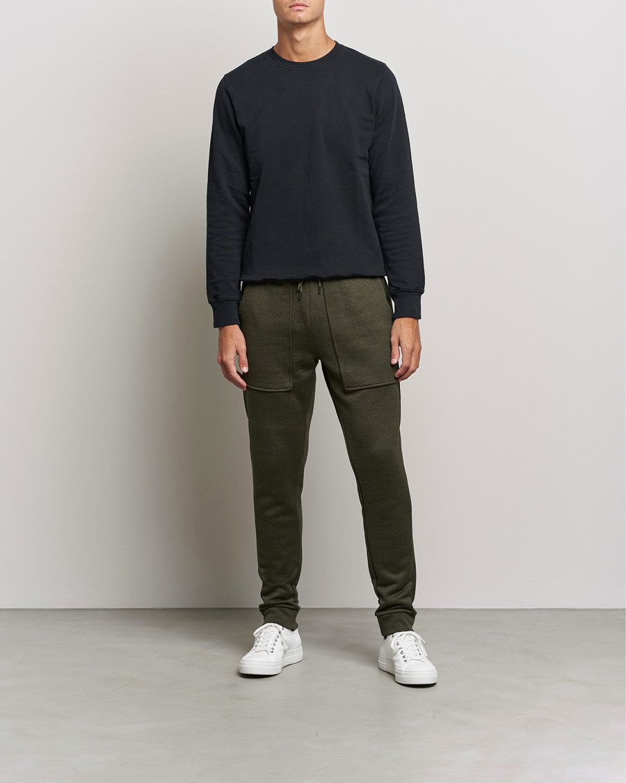 Men | Trousers | BOSS BLACK | Lamont Drawstring Trousers Open Green
