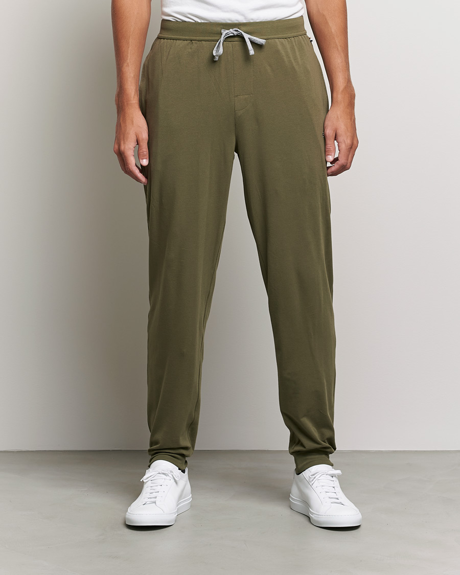 Men | Trousers | BOSS | Mix & Match Sweatpants Open Green