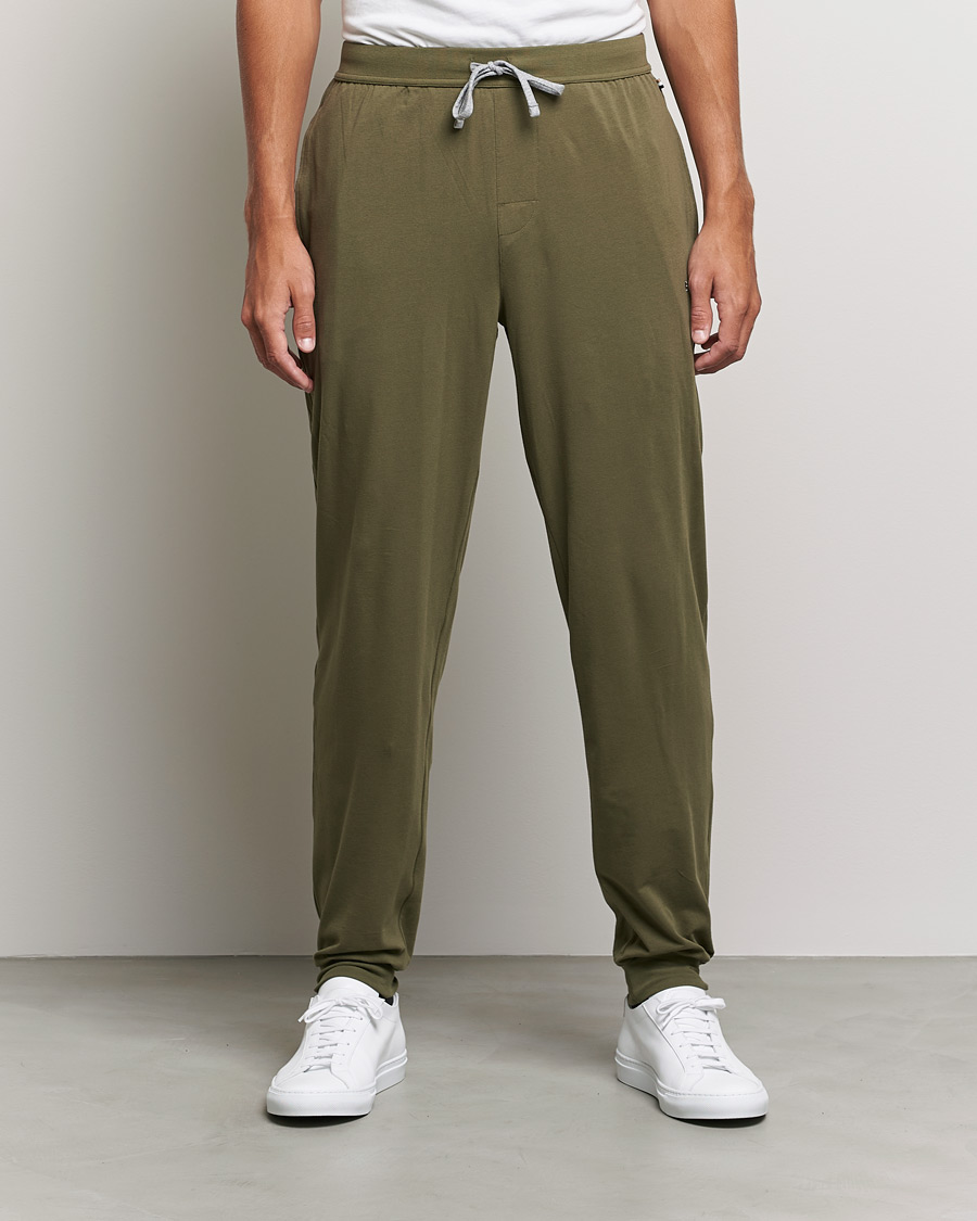 Men | Trousers | BOSS BLACK | BOSS Mix & Match Sweatpants Open Green