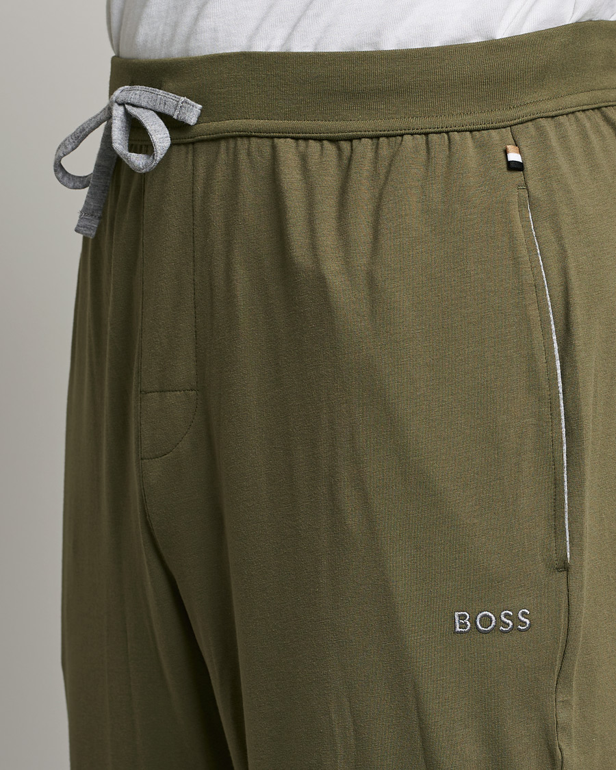 Men | Trousers | BOSS BLACK | BOSS Mix & Match Sweatpants Open Green