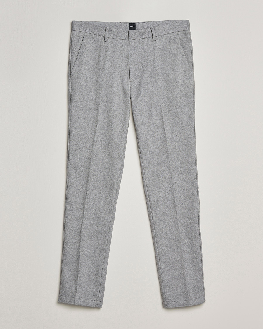 Men | Trousers | BOSS BLACK | BOSS Kaito1 Chinos Silver