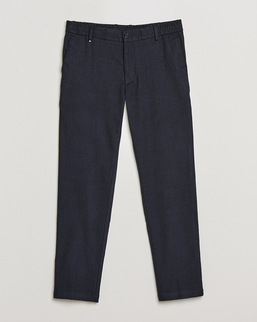 Men | Trousers | BOSS BLACK | BOSS Kane Drawstring Trousers Dark Blue