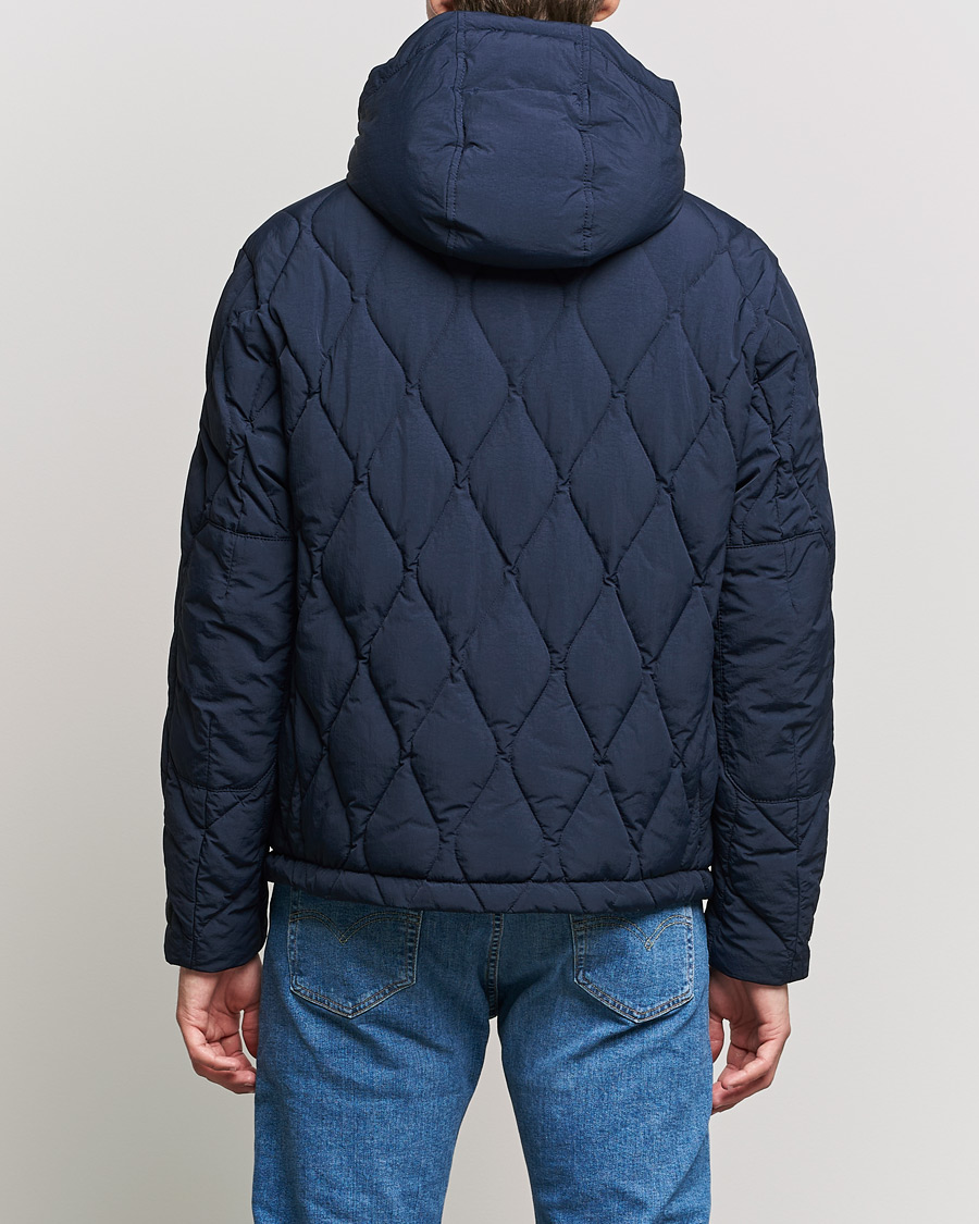 Men | Coats & Jackets | BOSS ORANGE | Onlet Quilted Down Jacket Dark Blue