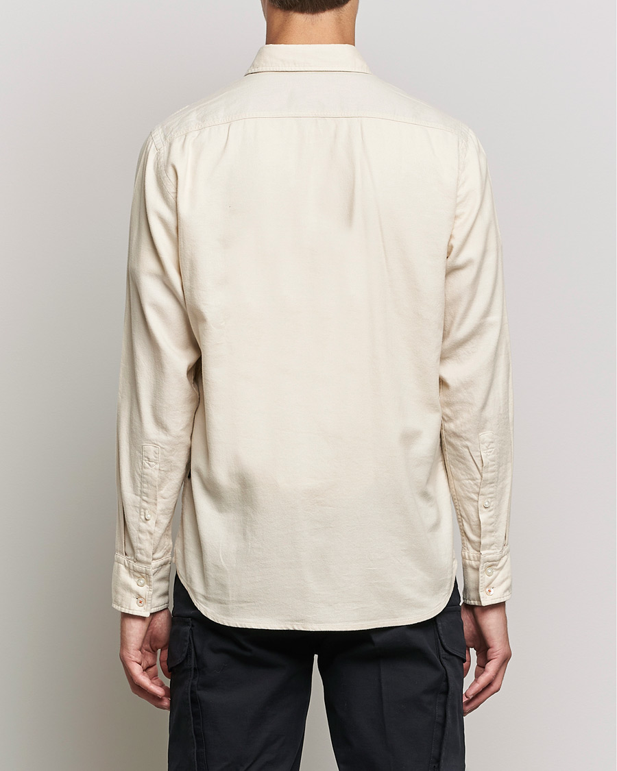 Men | Shirts | BOSS ORANGE | Relegant Flannel Shirt Open White