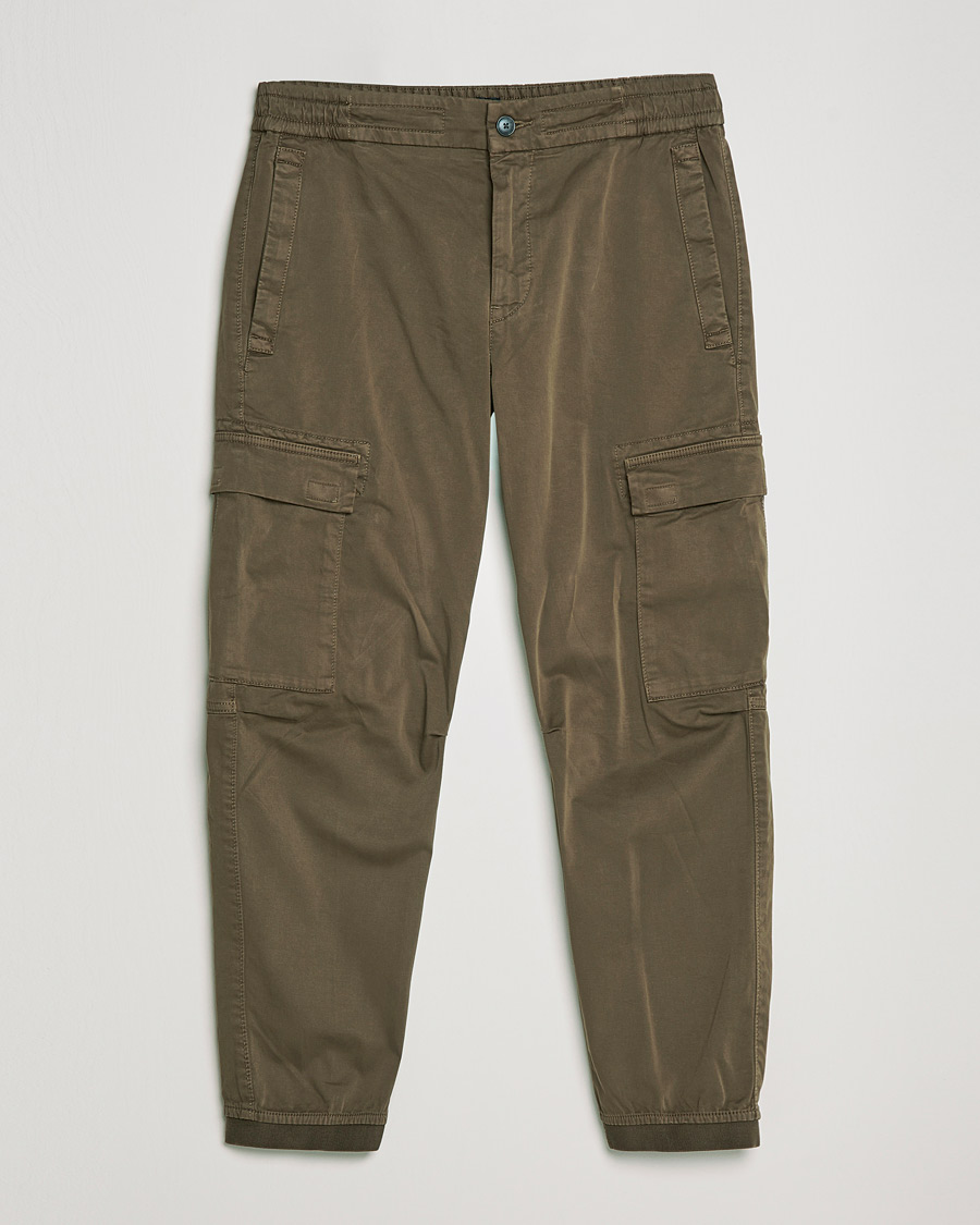 Men | Trousers | BOSS ORANGE | BOSS Casual Sisla Cargo Pants Dark Green
