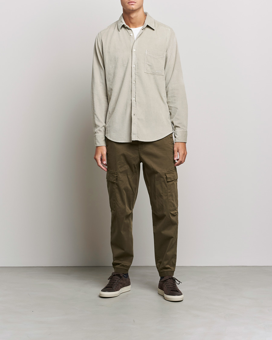 Men | Trousers | BOSS ORANGE | BOSS Casual Sisla Cargo Pants Dark Green