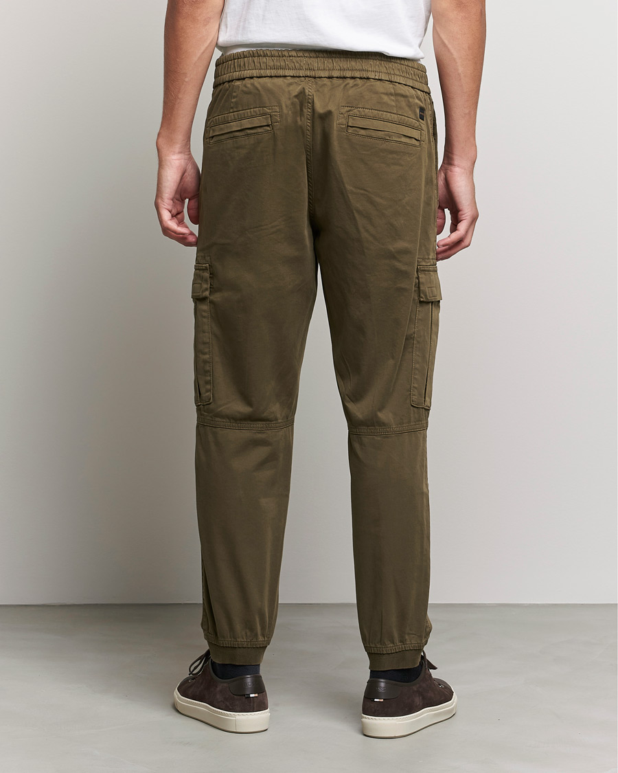 Men | Trousers | BOSS ORANGE | BOSS Casual Sisla Cargo Pants Dark Green