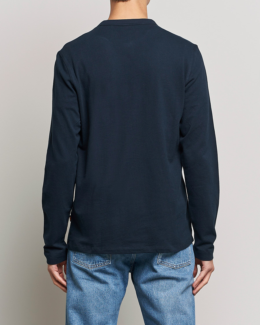 Men | Sweaters & Knitwear | BOSS ORANGE | Teetwill Henley Dark Blue