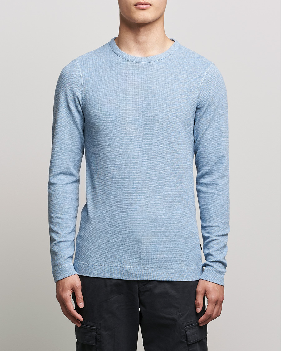 Men | BOSS Casual | BOSS Casual | Tempest Sweater Light Blue