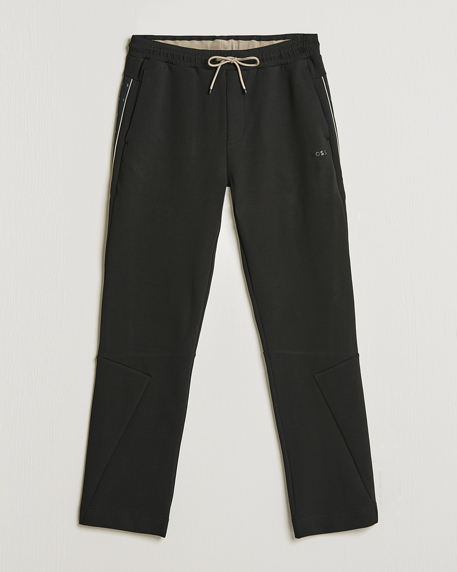 Men | Trousers | BOSS GREEN | Hadim Sweatpants Black