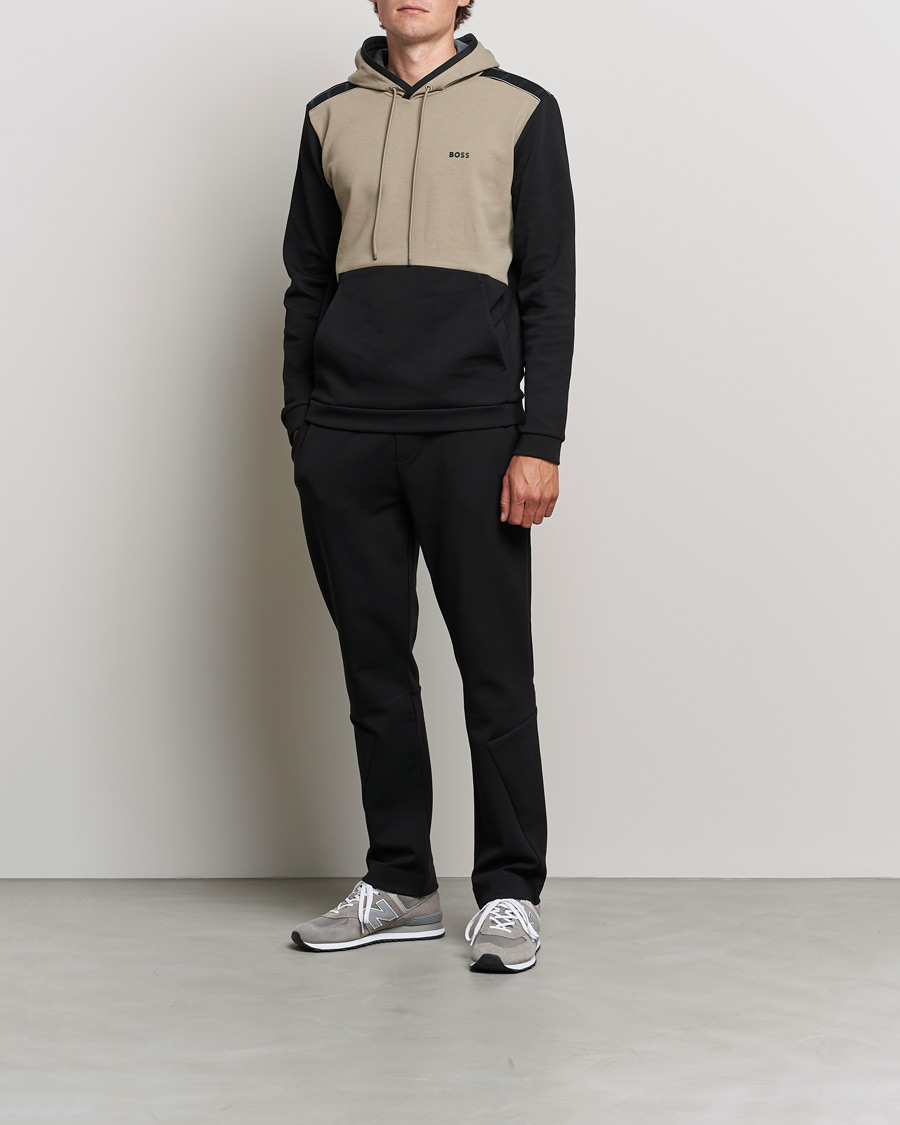 Men | Trousers | BOSS GREEN | Hadim Sweatpants Black