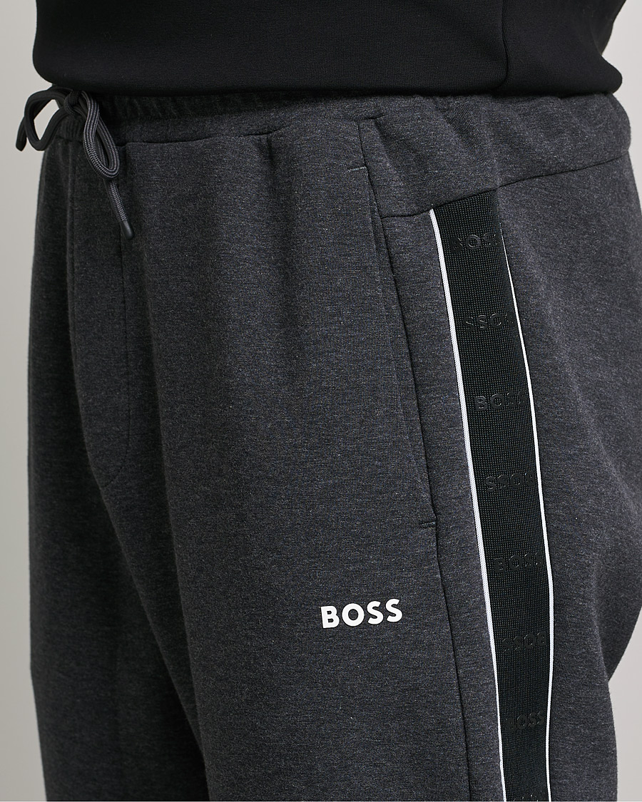 Men | Trousers | BOSS Athleisure | Hadim Sweatpants Medium Grey