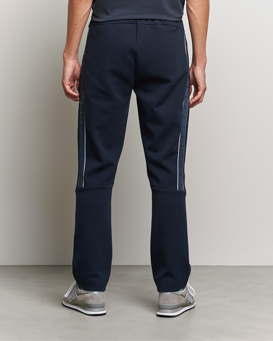 Men | Trousers | BOSS Athleisure | Hadim Sweatpants Dark Blue