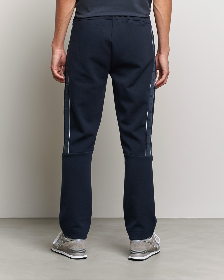 Men | Trousers | BOSS GREEN | BOSS Athleisure Hadim Sweatpants Dark Blue