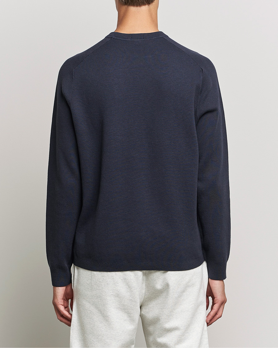 Men | Sweaters & Knitwear | BOSS GREEN | Zarlim Hybrid Sweatshirt Dark Blue