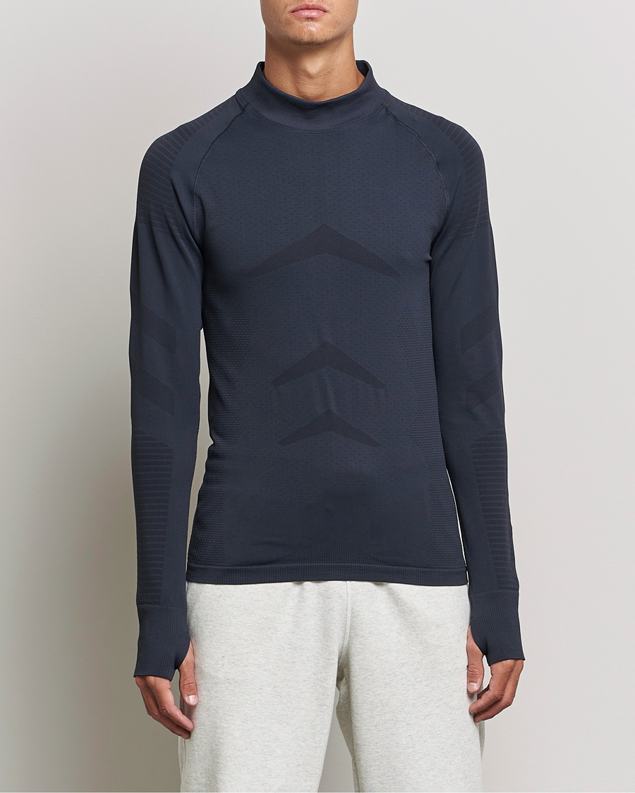 Men | T-Shirts | BOSS GREEN | Thileas Soft Compression Tee Dark Blue