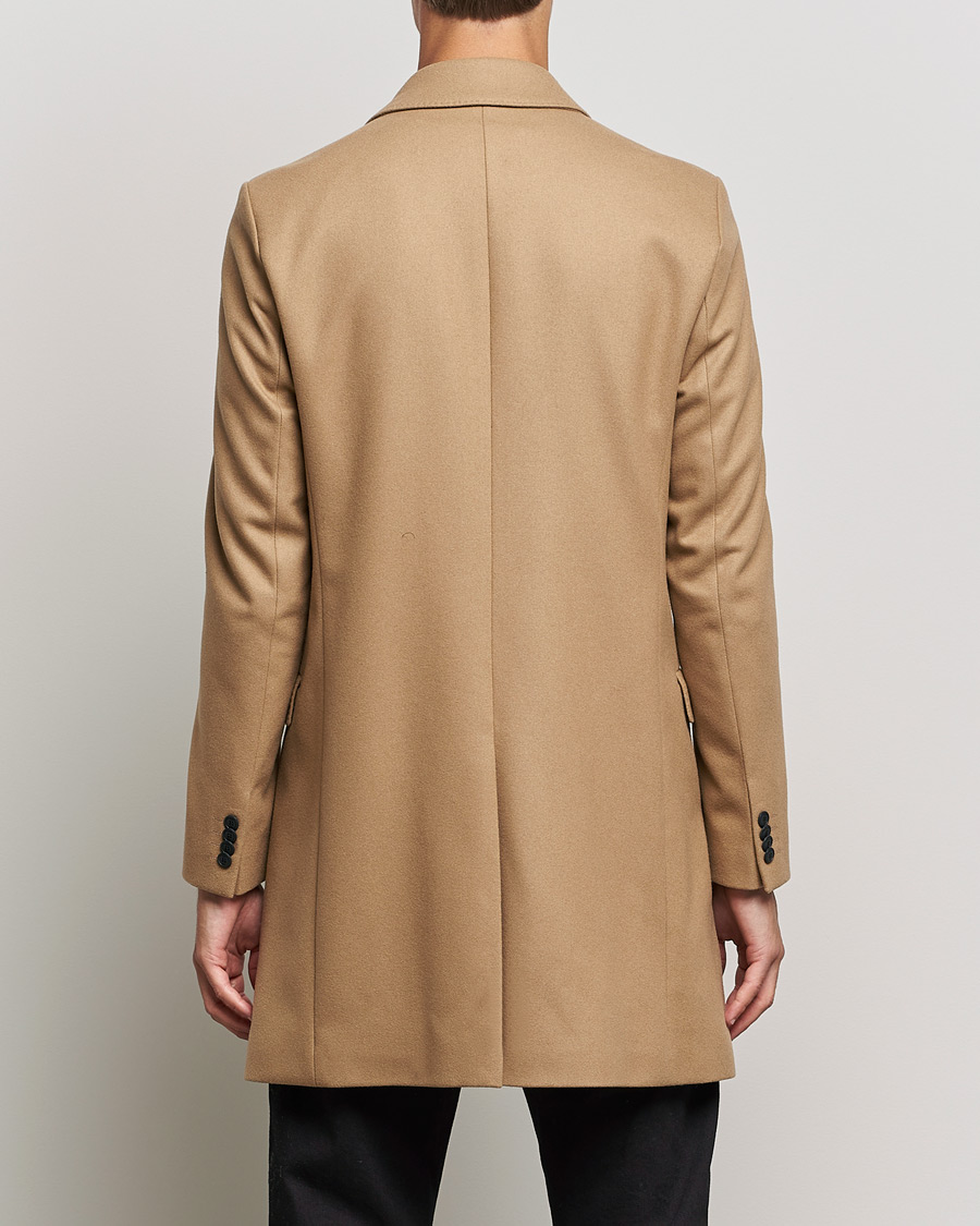 Men | Coats & Jackets | HUGO | Migor Wool Coat Medium Beige