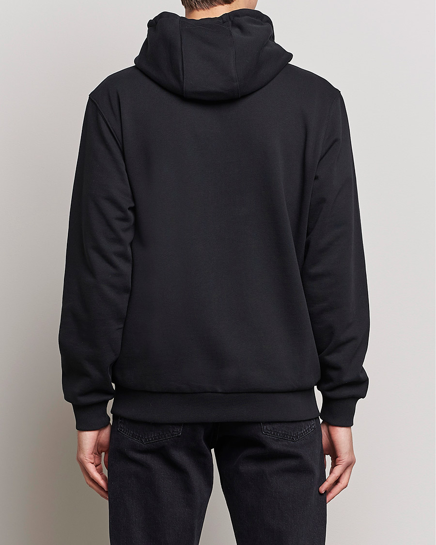 Men | Sweaters & Knitwear | HUGO | Dorneol Logo Full Zip Hoodie Black