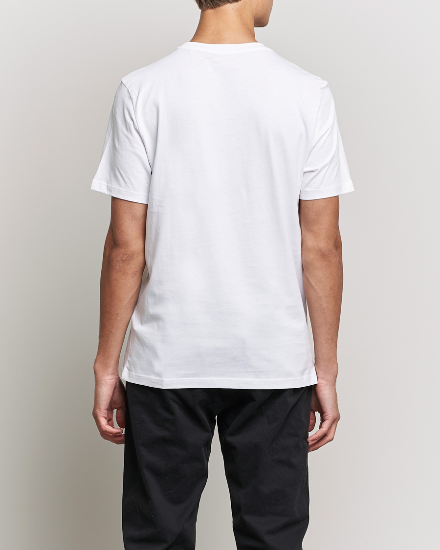 Men | T-Shirts | HUGO | Dulive Logo Crew Neck T-Shirt White