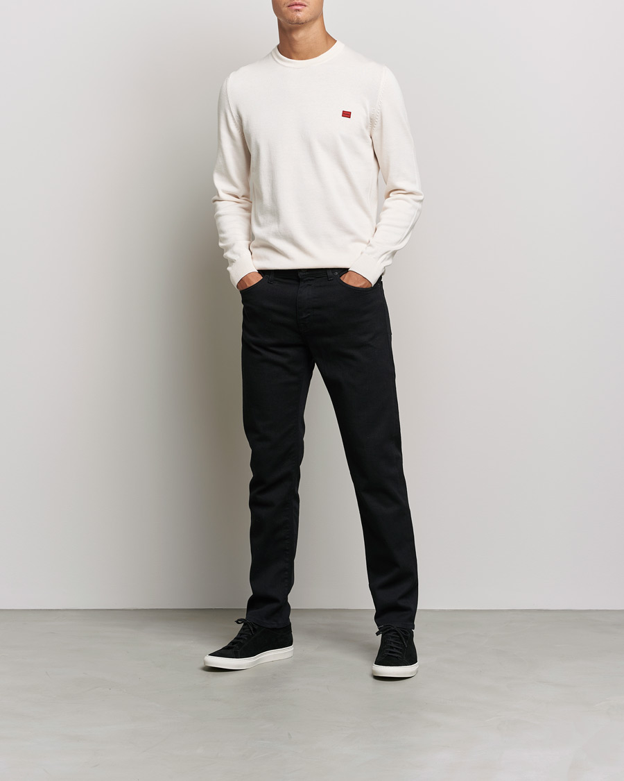 Men | Sweaters & Knitwear | HUGO | San Cassius Knitted Sweater Natural