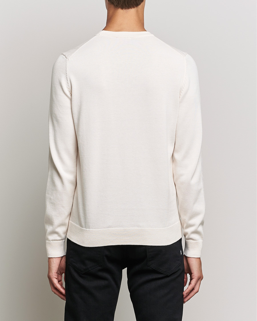 Men | Sweaters & Knitwear | HUGO | San Cassius Knitted Sweater Natural