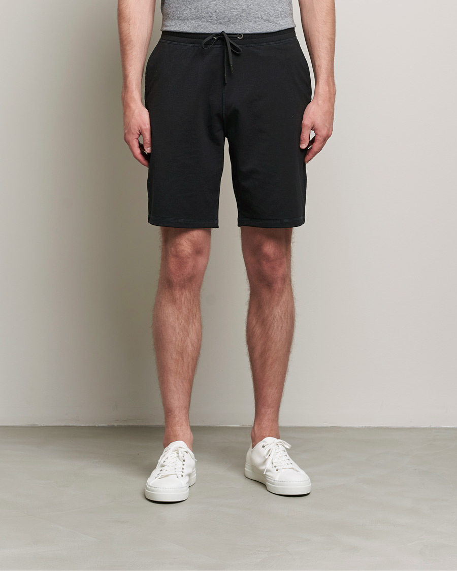 Men | Shorts | Sunspel | Active Shorts Black