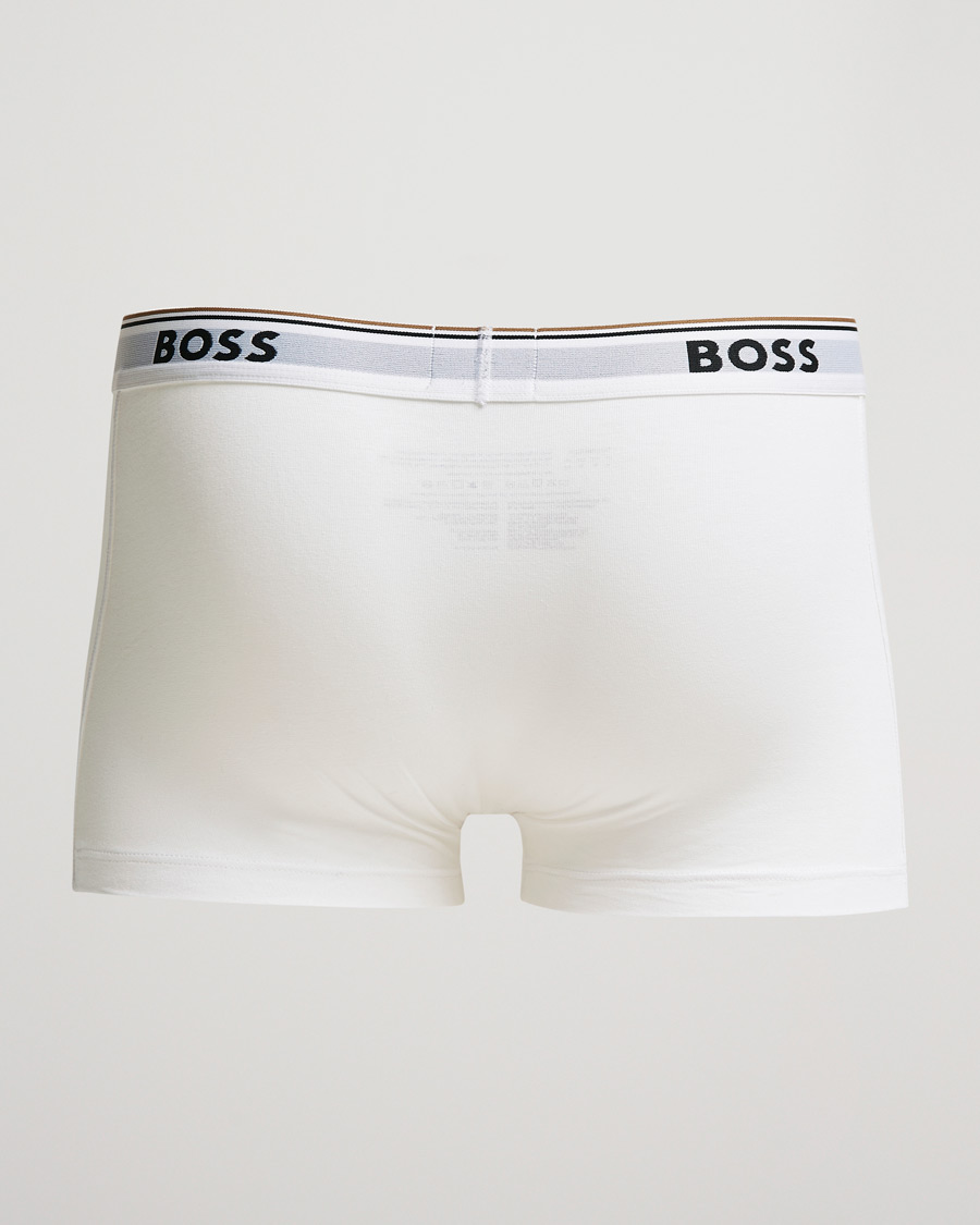Men |  | BOSS | 3-Pack Trunk Boxer Shorts White