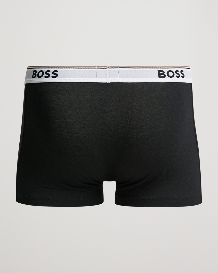Men |  | BOSS BLACK | 3-Pack Trunk Boxer Shorts Black/White