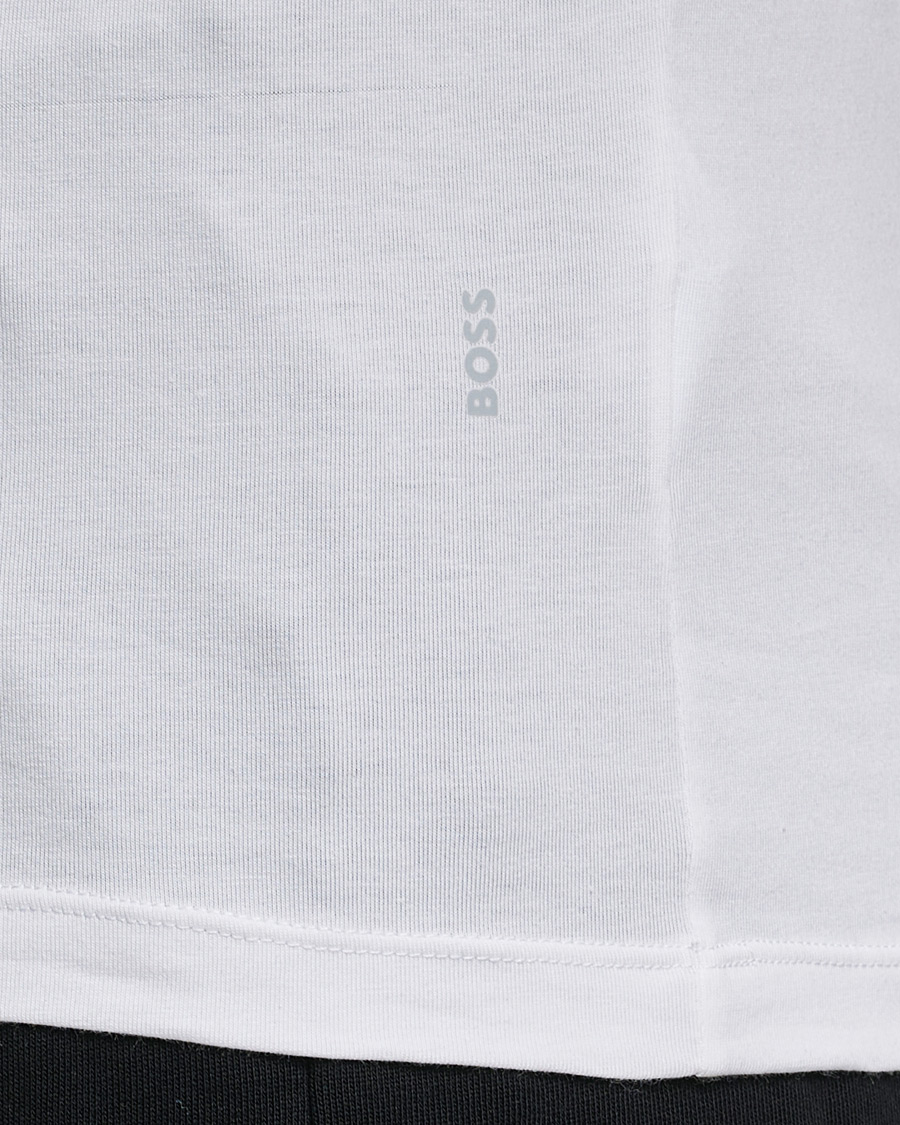 Men | T-Shirts | BOSS | 2-Pack V-Neck Slim Fit T-Shirt White