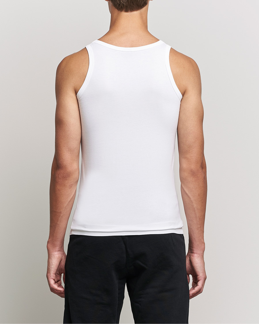 Men | T-Shirts | BOSS BLACK | 2-Pack Tank Top  White