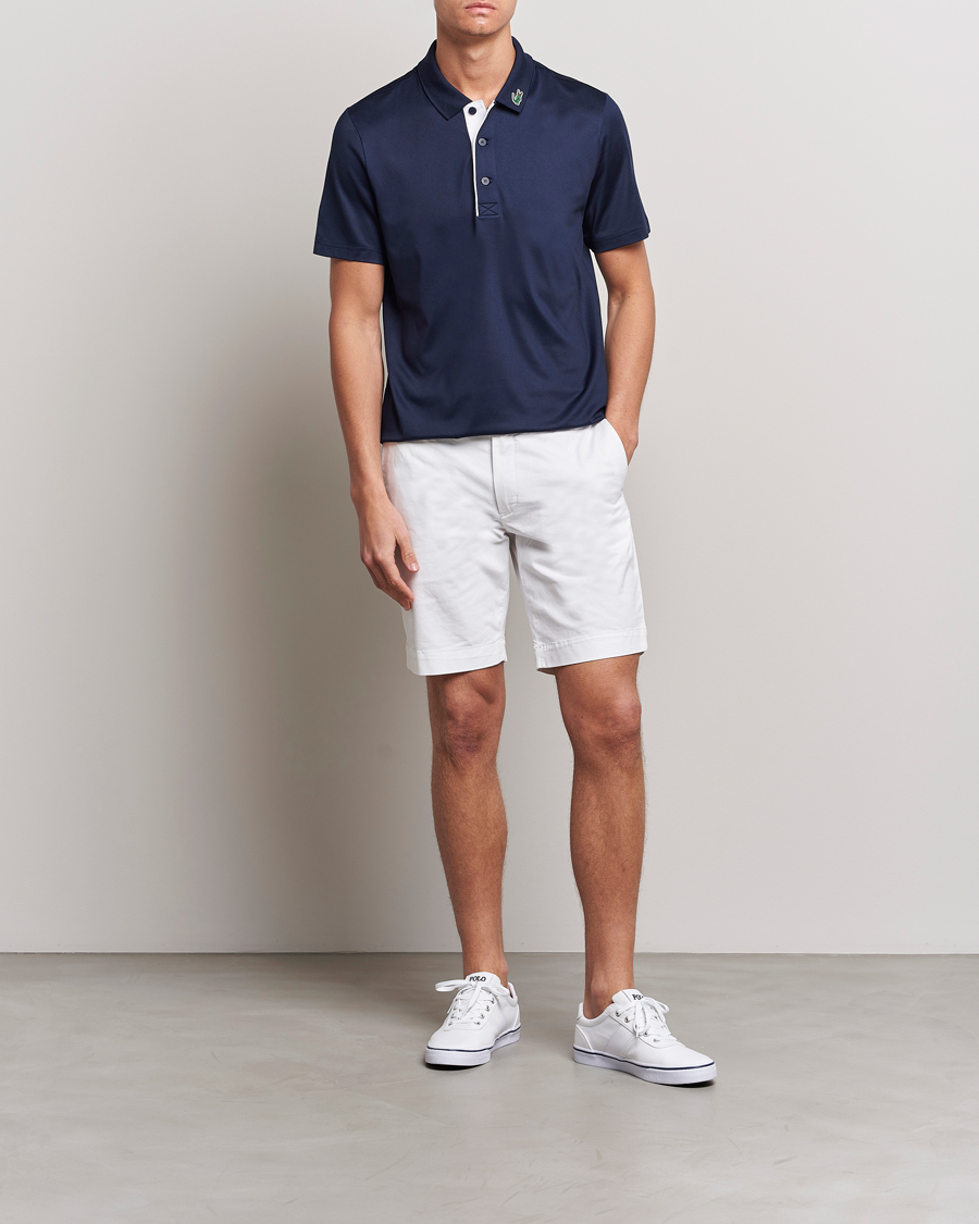 Men | Polo Shirts | Lacoste Sport | Lacoste Jersey Golf Polo Navy Blue/White