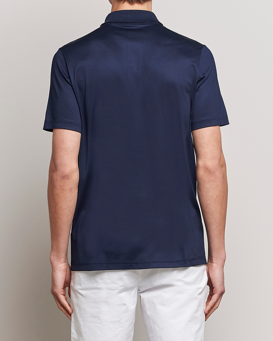 Men | Polo Shirts | Lacoste Sport | Lacoste Jersey Golf Polo Navy Blue/White