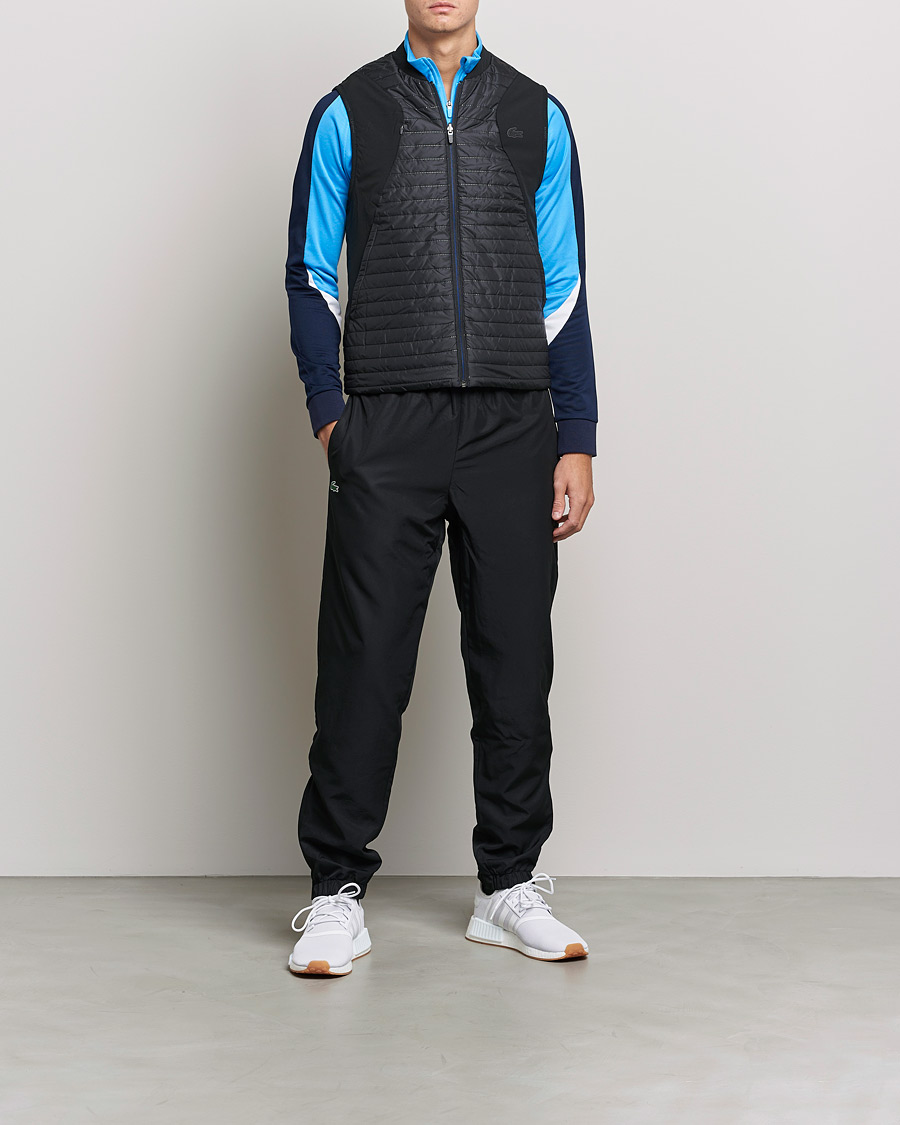 Men | Coats & Jackets | Lacoste Sport | Reversible Performance Vest Black/Blue