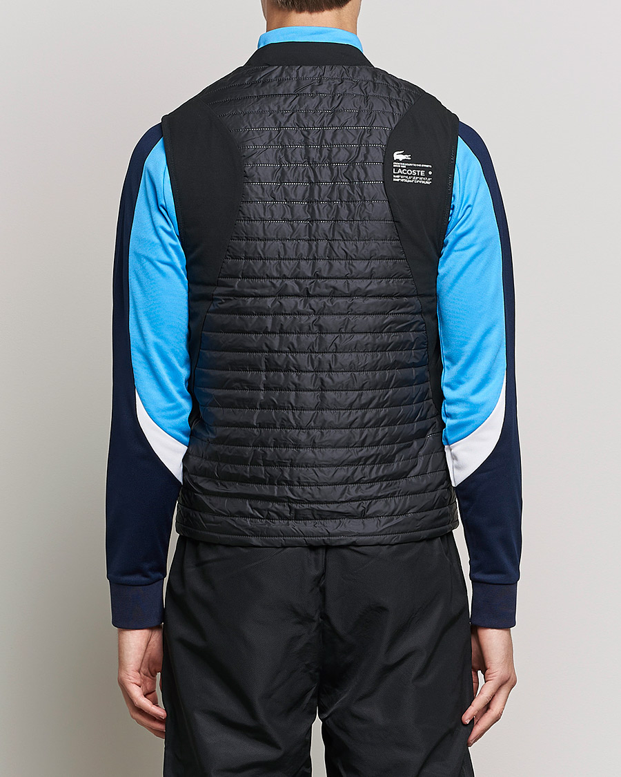 Men | Coats & Jackets | Lacoste Sport | Reversible Performance Vest Black/Blue