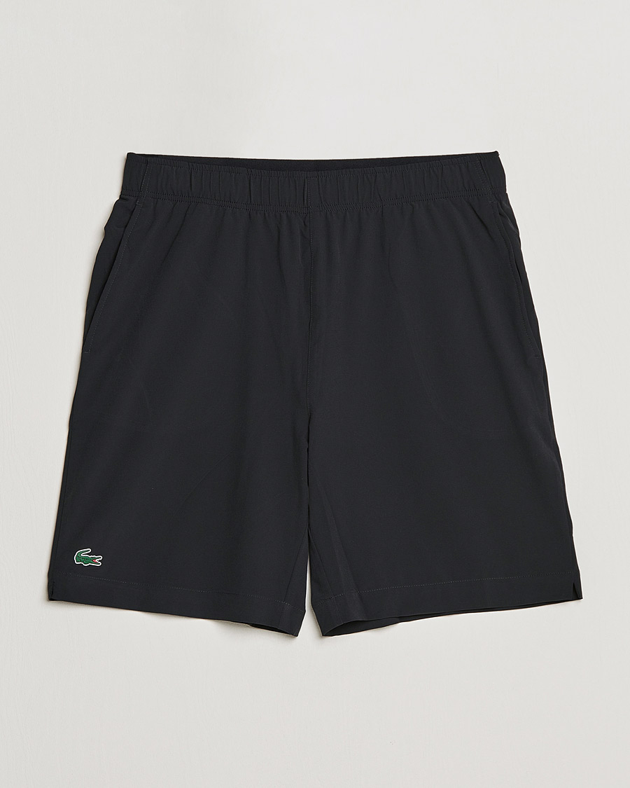 Men | Shorts | Lacoste Sport | Performance Shorts Black/White