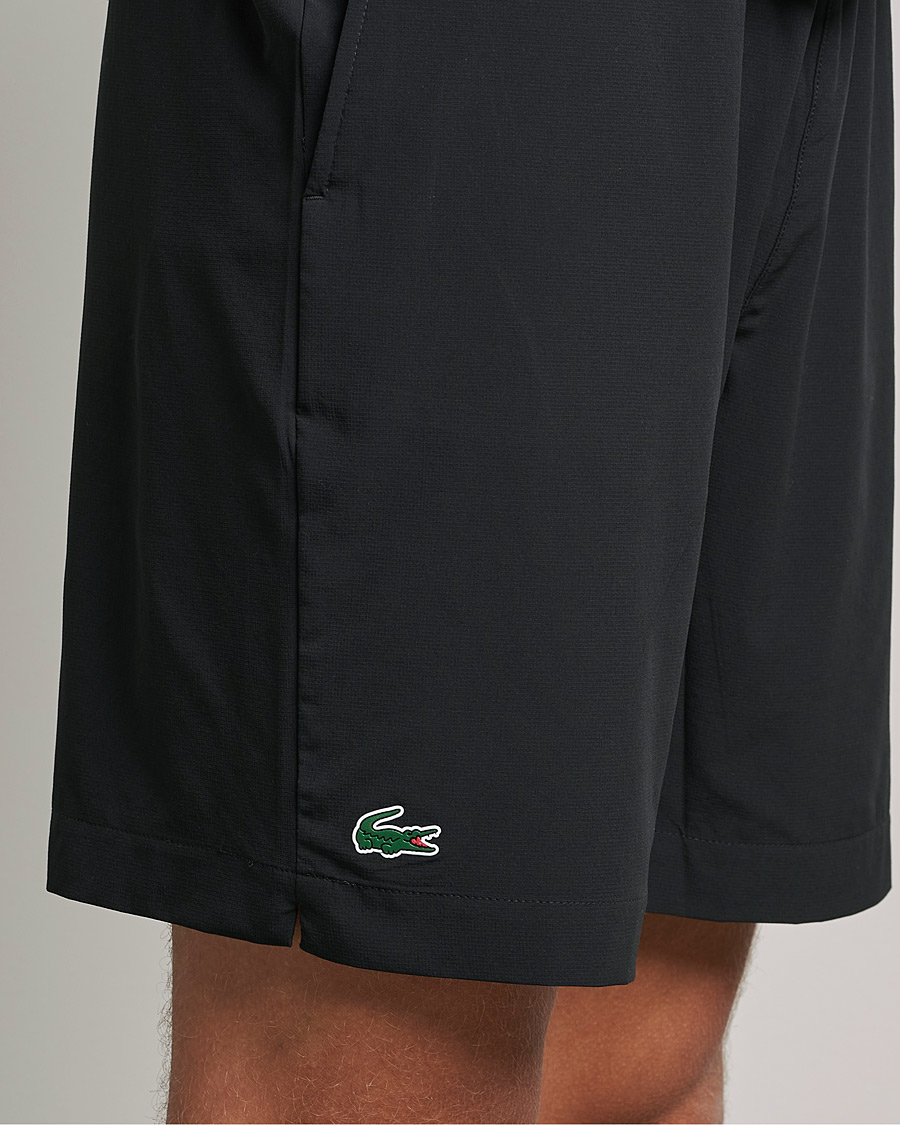 Men | Shorts | Lacoste Sport | Performance Shorts Black/White